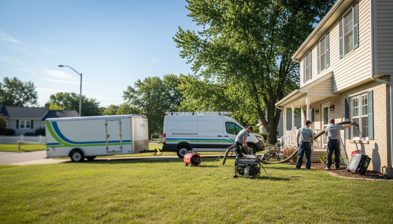Flooded Basement Restoration And Cleanup With Repair in Crofton, NE near me